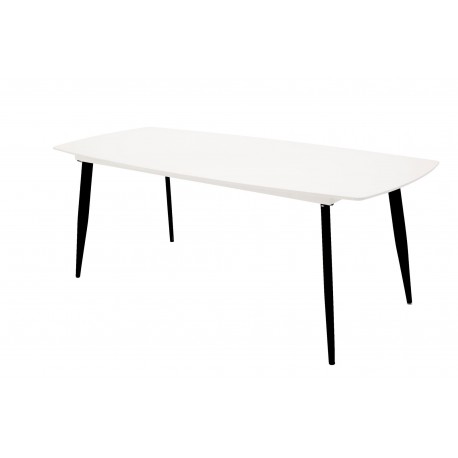 Polar Spisebord - Sort og Hvid