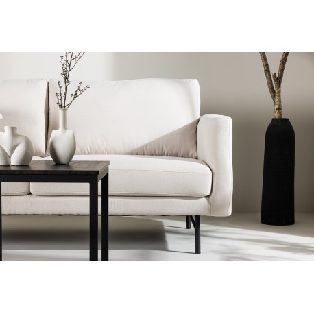 Sky 3 personers Sofa - Sort og Hvid