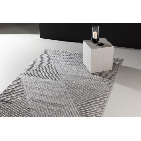 Aron Tæppe 160 x 230 cm - Grå