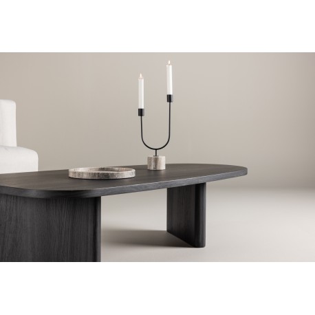 Gronvik Sofabord 130 x 65cm- Sort