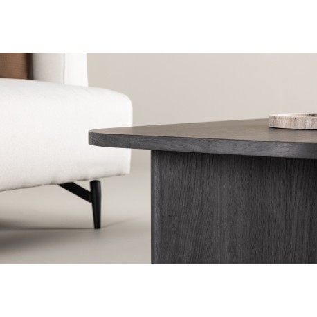Gronvik Sofabord 130 x 65cm- Sort