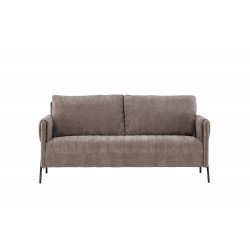 Indigo 2 personers Sofa - Beige og Sort