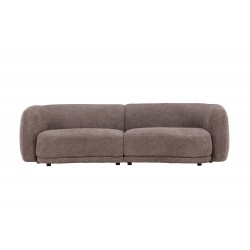 Cielo 3 personers Sofa - Sort og Brun