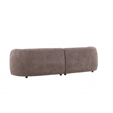 Cielo 3 personers Sofa - Sort og Brun