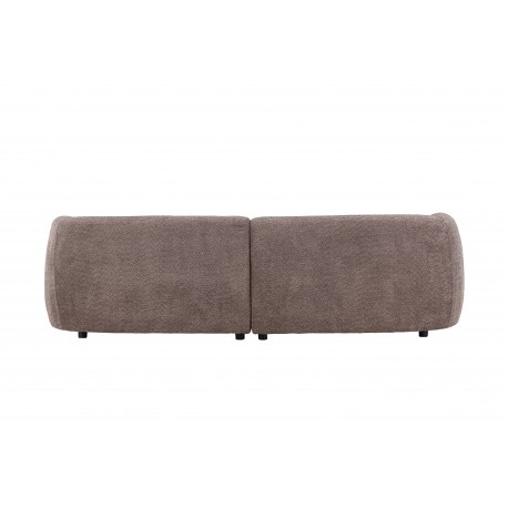 Cielo 3 personers Sofa - Sort og Brun