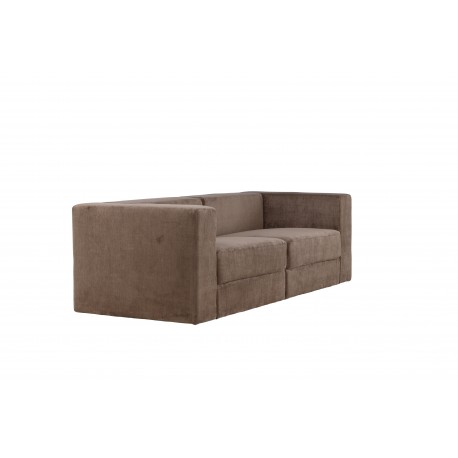 Lumi 3 personers Sofa - Brun