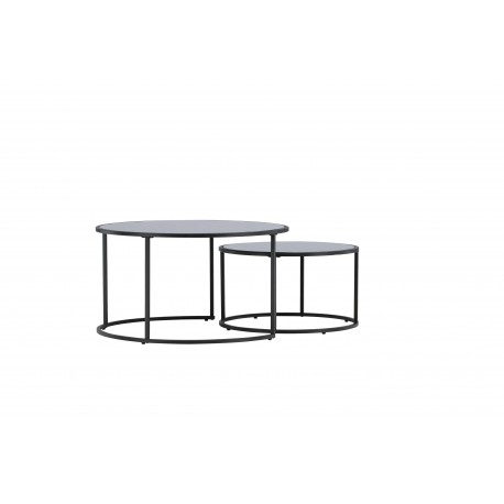 Twin Sofabordsæt - Sort
