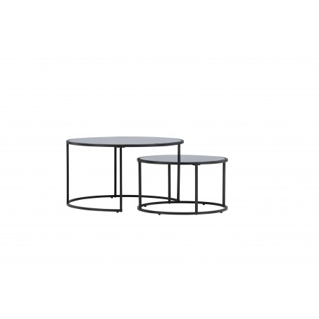 Twin Sofabordsæt - Sort