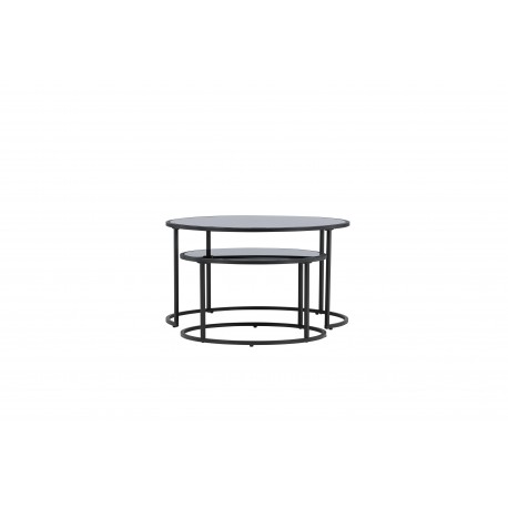 Twin Sofabordsæt - Sort