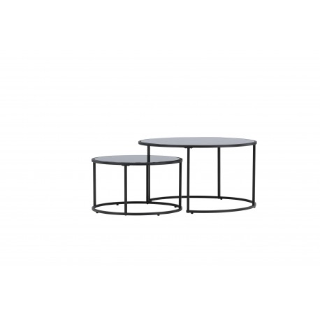 Twin Sofabordsæt - Sort