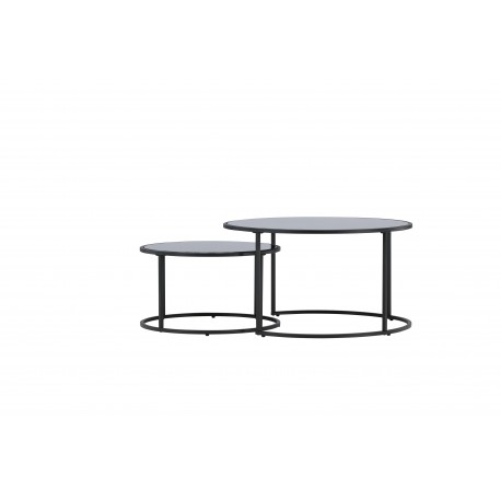 Twin Sofabordsæt - Sort