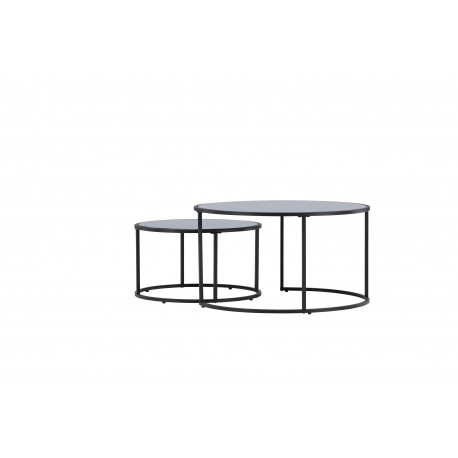 Twin Sofabordsæt - Sort