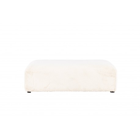 Davie Pouf - Beige og Sort