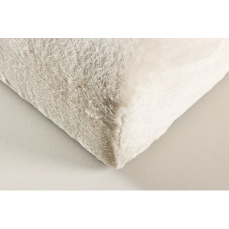 Davie Pouf - Beige og Sort
