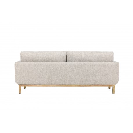 Olympos 3 personers Sofa - Beige og Natur