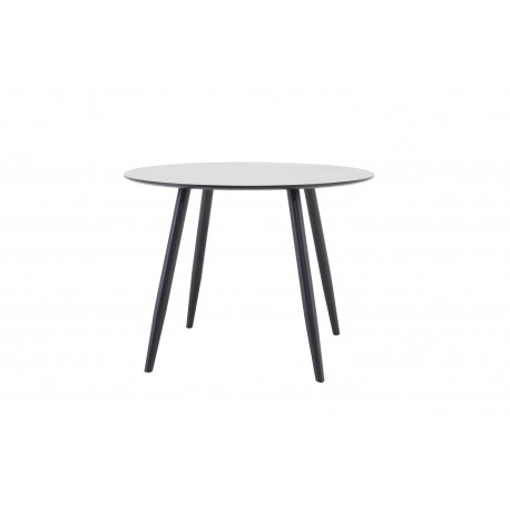 Plaza Rundt spisebord Ø100 cm- Sort