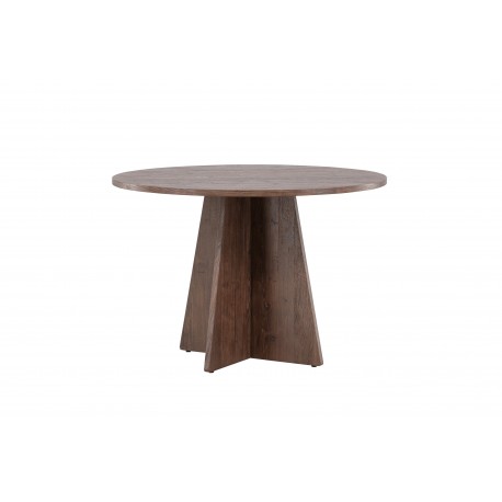 Bootcut Rundt spisebord Ø110 cm - Mocca