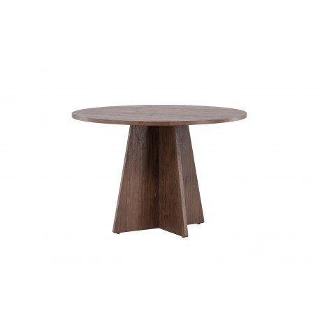 Bootcut Rundt spisebord Ø110 cm - Mocca