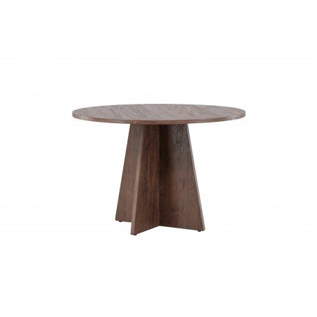 Bootcut Rundt spisebord Ø110 cm - Mocca
