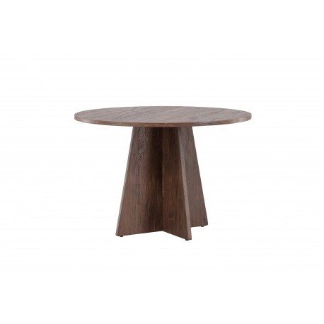 Bootcut Rundt spisebord Ø110 cm - Mocca