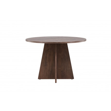 Bootcut Rundt spisebord Ø110 cm - Mocca