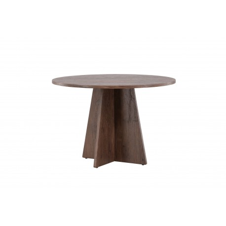 Bootcut Rundt spisebord Ø110 cm - Mocca