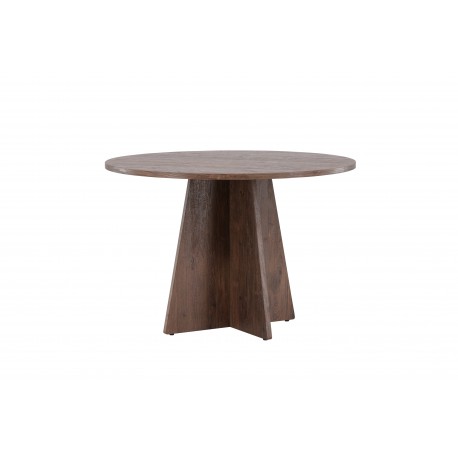Bootcut Rundt spisebord Ø110 cm - Mocca