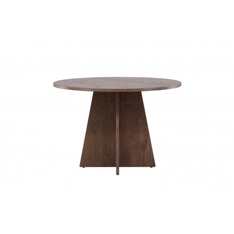 Bootcut Rundt spisebord Ø110 cm - Mocca
