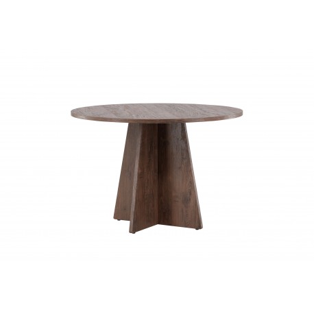 Bootcut Rundt spisebord Ø110 cm - Mocca