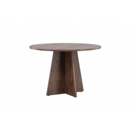 Bootcut Rundt spisebord Ø110 cm - Mocca