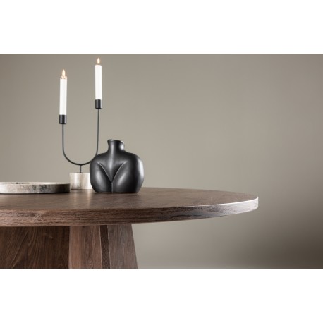 Bootcut Rundt spisebord Ø110 cm - Mocca