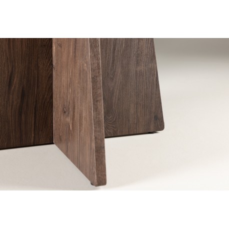 Bootcut Rundt spisebord Ø110 cm - Mocca