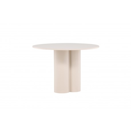 Olivia Rundt spisebord Ø110cm - Beige