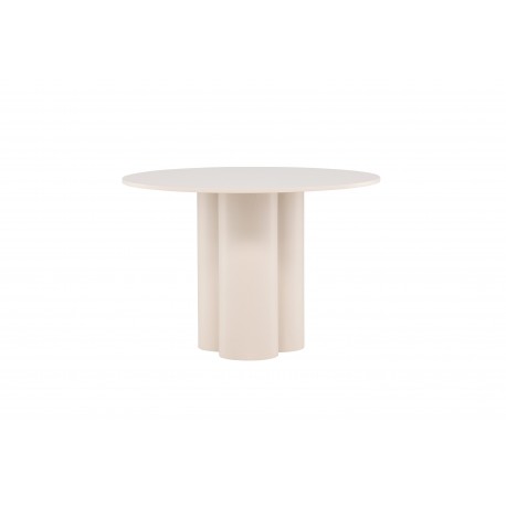 Olivia Rundt spisebord Ø110cm - Beige