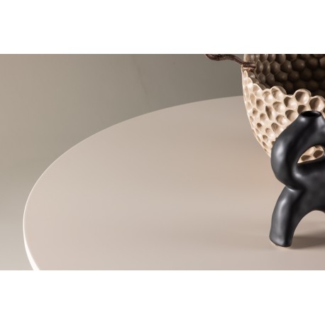 Olivia Rundt spisebord Ø110cm - Beige