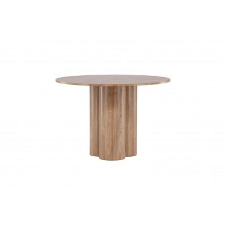 Olivia Rundt spisebord Ø110cm - Brun