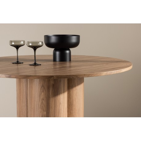 Olivia Rundt spisebord Ø110cm - Brun