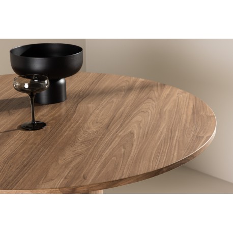 Olivia Rundt spisebord Ø110cm - Brun