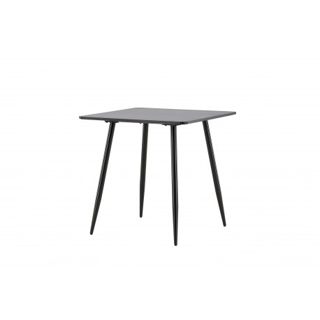 Polar Spisebord 75 x 75cm - Sort
