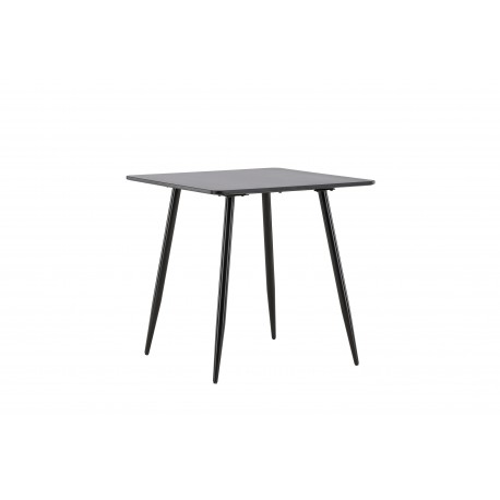 Polar Spisebord 75 x 75cm - Sort