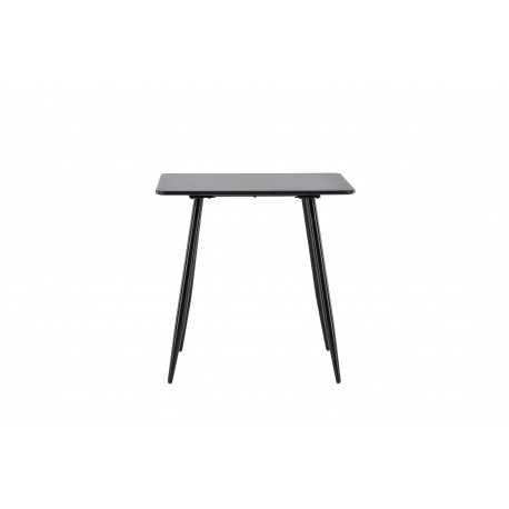 Polar Spisebord 75 x 75cm - Sort