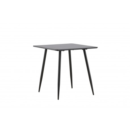 Polar Spisebord 75 x 75cm - Sort