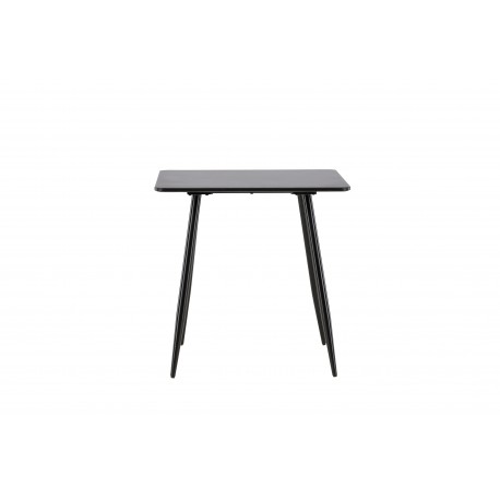 Polar Spisebord 75 x 75cm - Sort