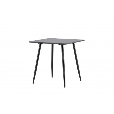 Polar Spisebord 75 x 75cm - Sort