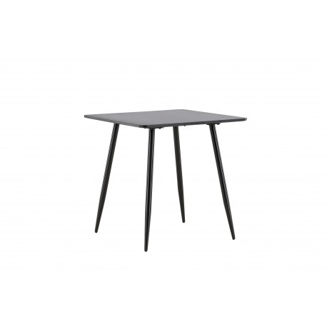 Polar Spisebord 75 x 75cm - Sort