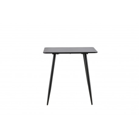 Polar Spisebord 75 x 75cm - Sort