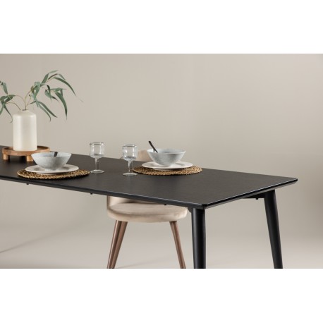 Ellis Spisebord 230 x 85cm - Sort