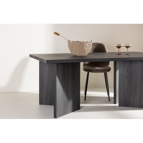 Bassholmen Spisebord 180 cm - Sort