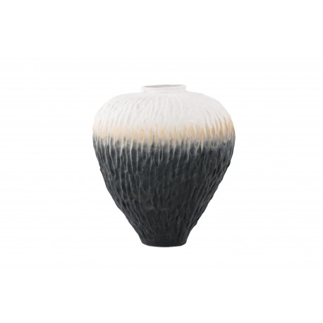 Pane Vase - Beige, Grå og Pink