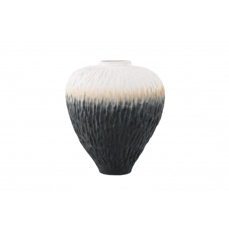 Pane Vase - Beige, Grå og Pink